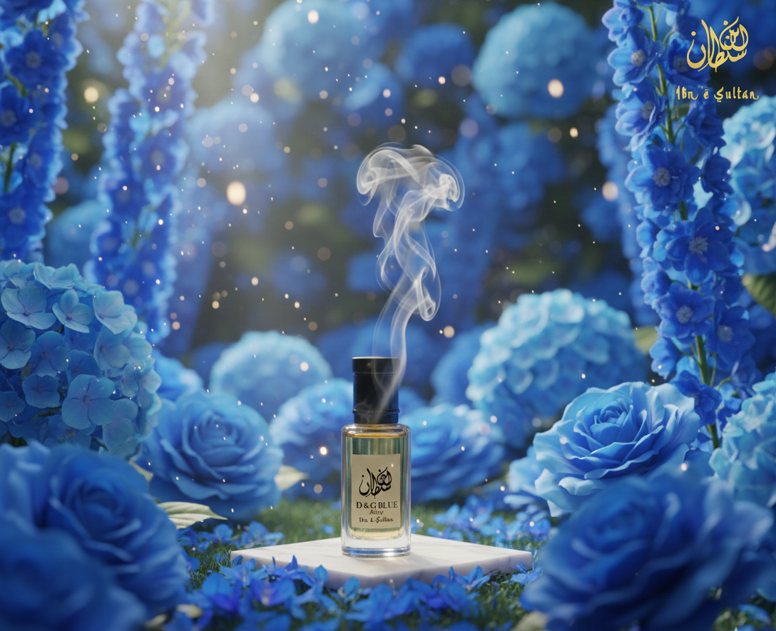 D & G BLUE Attar by Ibn e Sultan bottle