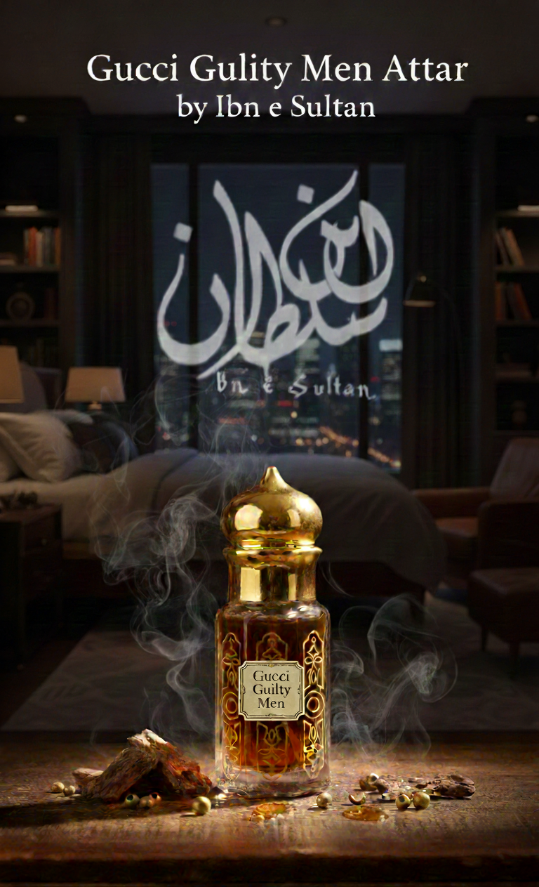 GUCCI GUILTE MEN Attar by Ibn e Sultan bottle