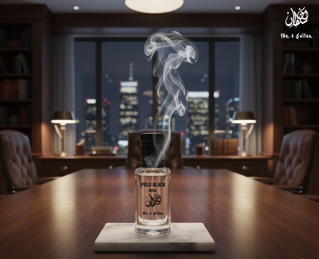 POLO BLACK Attar by Ibn e Sultan bottle